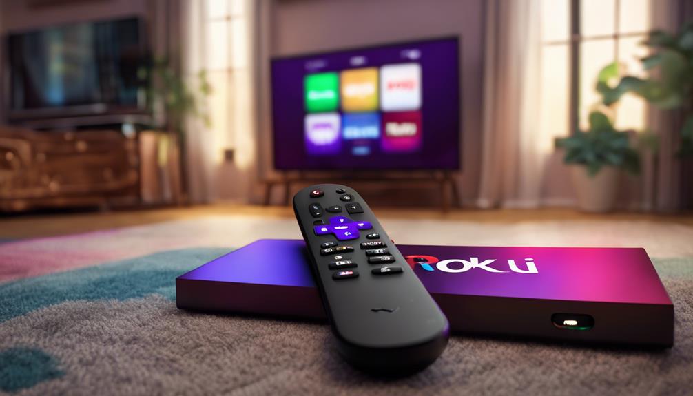 navigating roku home screen